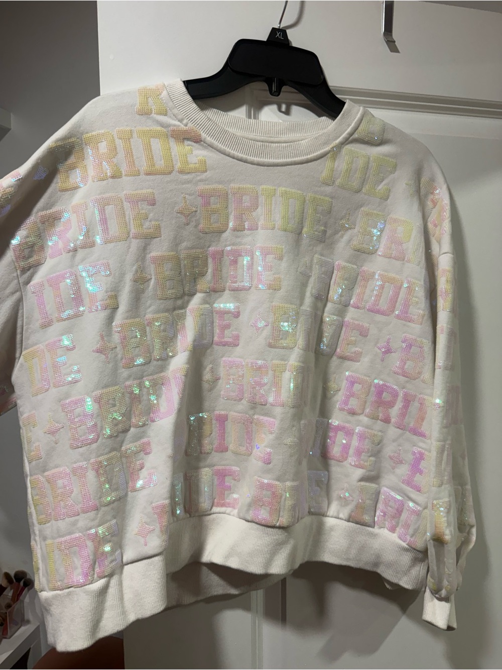 Queen of Sparkles Bride Sweatshirt